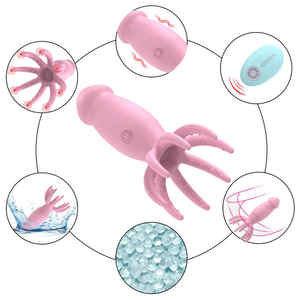 Uzaktan kumanda kalamar yapay penis vibratör 10 modları titreşimli popo fiş Clit nipeller <span class=keywords><strong>Massager</strong></span> masaj Clit stimülatörü saksi oyuncaklar - Product Image 3