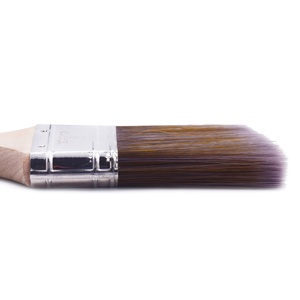Pinceau à peinture personnalisé CIC, filament synthétique, manche en bois avec pinceaux en acier inoxydable - Product Image 6