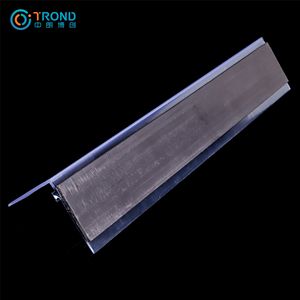 Équipement d'affichage pour supermarchés, séparateur d'étagères en plastique magnétique en forme de <span class=keywords><strong>L</strong></span> pour étagères métalliques, fournitures essentielles pour <span class=keywords><strong>l</strong></span>'entreposage - Product Image 2