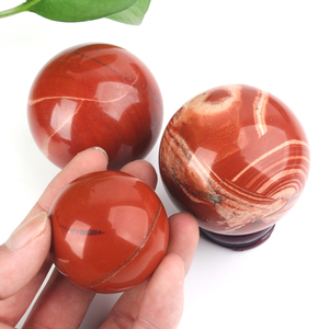 Wholesale High Quality Crystal Sphere Energy <b>Red</b> jasper Sphere Ball for Home Decoration - Product Image 4