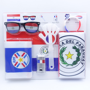 Accesorios para Fanáticos 2026, Personalizados para Estados Unidos, México, Canadá, Australia, Catar, Eventos Deportivos de Fútbol, Pulsera, Bufanda, Bandera, Set para Fanáticos del Fútbol - Product Image 1