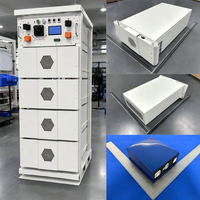Batterie LiFePO4 industrielle 51,2 V avec communication CAN séparée, 280 Ah, empilable, 215 kWh, pour système solaire BESS hybride, optimisation du creux de la consommation