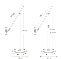 Soporte Ajustable para Tablet con Ruedas y Diseño Ergonómico para Cama, Envío Gratis, Nuevo Modelo 2026