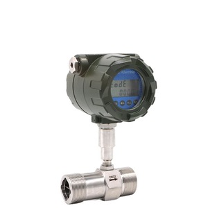 Medidor de Flujo de Turbina de Acero Inoxidable con Brida, 0.04-800 L/min, para Medios Líquidos Viscosos, con Pantalla Digital - Product Image 2