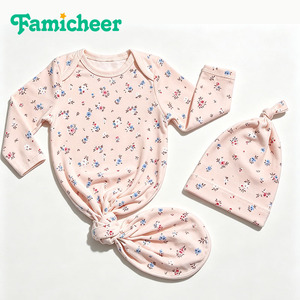 Combinaison Bébé Confortable en Bambou, Pyjama Convertible à Manches Longues pour Nouveau-né, Grenouillère Garçon Fille avec Double Fermeture Éclair - Product Image 2