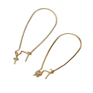 Aretes de Plata S925 de Estilo Simple con 4818 Broches para Oreja, Accesorios de Perlas de 7-10 mm, Componentes y Fornituras de Joyería DIY de Círculo Fino - Product Image 5