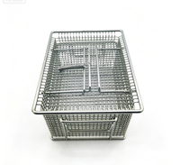 Panier de rangement en fil métallique multifonctionnel en acier inoxydable sur mesure avec loquet à ressort et tolérance de précision pour usage industriel