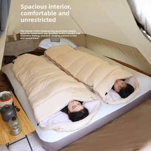 <span class=keywords><strong>Sac</strong></span> <span class=keywords><strong>de</strong></span> <span class=keywords><strong>couchage</strong></span> <span class=keywords><strong>pour</strong></span> voiture Sanshang, <span class=keywords><strong>pour</strong></span> le <span class=keywords><strong>camping</strong></span> en plein air, hiver, isolé, léger, en coton plume, écologique, 200 cm, <span class=keywords><strong>pour</strong></span> une personne ou deux - Product Image 2