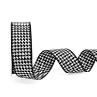 Nouveau ruban à carreaux pour nœuds DIY, accessoires pour cheveux, emballage de bouquet, ruban artisanal, ruban décoratif pour vêtements, boîte cadeau