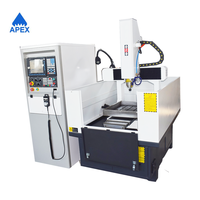 Machine de fraisage CNC à 3 axes petite et compacte pour la sculpture sur métal et sur bois, moule semi-couvert 4040/6060