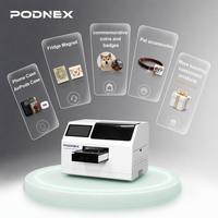 Imprimante à encre UV automatique PodNEX AI pour coques de téléphone en plastique avec technologie UV à plat intelligente et personnalisation instantanée