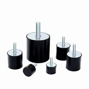 China Factory Custom Male Female Type Anti Vibration Rubber Mounts Threaded Stud Rubber Bumpers
