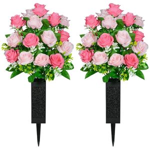 Cesta <span class=keywords><strong>de</strong></span> <span class=keywords><strong>flores</strong></span> hueca para jardín, patio exterior, césped, ceremonia <span class=keywords><strong>de</strong></span> limpieza <span class=keywords><strong>de</strong></span> <span class=keywords><strong>tumbas</strong></span>, culto a los antepasados, cementerio, cesta para arreglos florales - Product Image 5