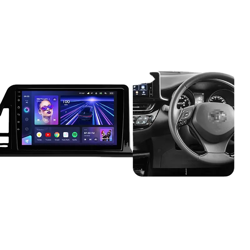 TEYES CC3L CC3 2K 도요타 C-HR CHR 2016 - 2020 오른쪽 드라이버 자동차 라디오 멀티미디어 비디오 플레이어 네비게이션 스테레오 GPS DVD