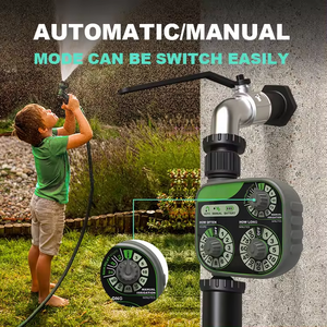 Programmateur d'arrosage automatique étanche pour jardin avec programmation de l'irrigation de 1 <span class=keywords><strong>à</strong></span> 72 heures, 2 piles AA, pression de 0,5 <span class=keywords><strong>à</strong></span> 8 bars - Product Image 6