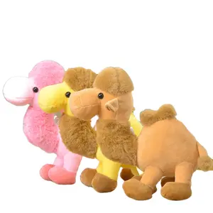 귀여운 맞춤형 봉제 장난감 새로운 사막 낙타 인형 동물 봉제 장난감 부드러운 장난감 베개 아기 아이들을위한 어린이 날 선물 도매