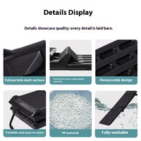 Échelle d'escalade pliable solide en plastique PP pour chien de compagnie avec escaliers antidérapants pour animaux de compagnie grand chien voiture escaliers Transport transporteur extérieur