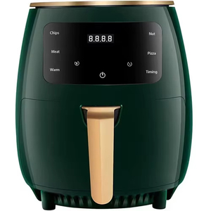 Mejor Freidora de Aire Eléctrica de 6L con Pantalla Táctil Inteligente Moderna, Mini Parrilla para Cocinar con Aceite Caliente, para Uso Doméstico, Exterior y Comercial, de Plástico - Product Image 2