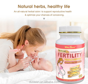 Tableta de Fertilidad Femenina Natural, Pastillas de Hierbas de Limpieza Orgánica, Cápsula de Desintoxicación para Aumentar La Fertilidad, para Mujeres que Tienen un Bebé - Product Image 2