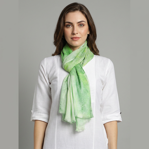 High Quality 100% Modal Scarves Ladies Custom Printed Logo Pattern Summer Season Plain Collection Wholesale Supplier - Product Image 1