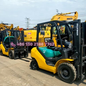 בשימוש, מלגזות קומאצו משומשים המיובאים מיפן עם משקל של 3 טון וגובה של 4.5 מטר נמכרים במחיר נמוך - Product Image 1