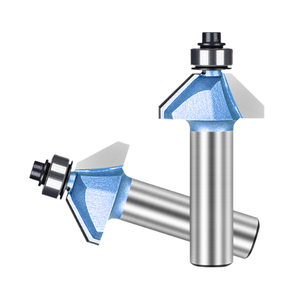 Tideway lc0203 chế biến gỗ <span class=keywords><strong>Router</strong></span> <span class=keywords><strong>bit</strong></span> 45 độ chamfer <span class=keywords><strong>bit</strong></span> cho gỗ trang trí phay Cutter <span class=keywords><strong>Router</strong></span> bits - Product Image 2