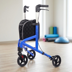 Nuovo <span class=keywords><strong>Deambulatore</strong></span> Pieghevole a 3 Ruote per Interni ed Esterni, per Adulti e Anziani TRB01/TRB04 - Product Image 3