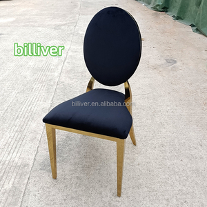 <span class=keywords><strong>เก้าอี้</strong></span>สแตนเลสทรงกลมหลังโค้ง ขายตรงจากโรงงาน เหมาะสำหรับโรงแรม งานแต่งงาน รับประทานอาหาร ร้านอาหารสไตล์โมเดิร์นเรียบง่าย และงานจัดเลี้ยง - Product Image 5