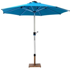 Sombrilla de Lujo Moderna de 10 Pies con Luces LED para Comedor, Hotel, Parque, Restaurante, Sombrilla Comercial Personalizada de Aluminio para Publicidad, Playa, <span class=keywords><strong>Cerveza</strong></span>, Patio - Product Image 3