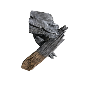 Bûches <span class=keywords><strong>de</strong></span> cheminée électriques artificielles faites à la main OEM avec cendres - Product Image 3