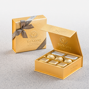 Caja de Regalo de Chocolate de Lujo Personalizada, Reciclable, con Laminado Mate, Empaque de Papel Impreso para Trufas, Dulces y <span class=keywords><strong>Sushi</strong></span>, Directo de Fábrica - Product Image 5