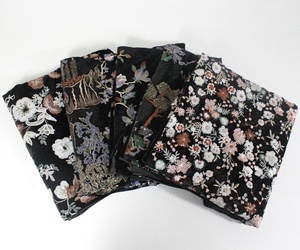 Vải nhung mềm mại cao cấp LH đính sequin, thêu tinh tế sang trọng, chất liệu nhung Hàn Quốc co giãn dành cho đầm nữ - Product Image 5