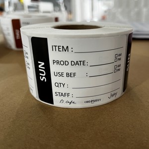 Nhà Hàng nhà bếp ngày tuần dán nhãn thực phẩm dính giấy cho tủ lạnh lưu trữ ngày nhãn container Túi lọ - Product Image 5