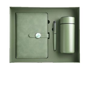 Set de Regalo de Taza Térmica, Cuaderno de Papel Dowling, Diseño Minimalista Sin Impresión, Regalos Corporativos para Reuniones Anuales - Product Image 1