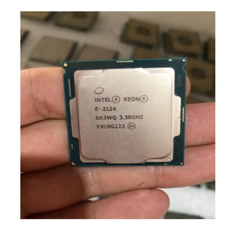 Intel Xeon E-2124 LGA-1151 processore CPU SR3WQ 3.30GHz Quad Core 8MB 71W