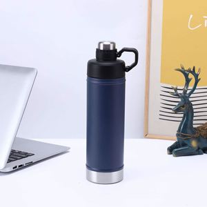 Bouteille isotherme personnalisée avec logo, 700 ml, en acier inoxydable à double paroi, avec poignée, pour le sport - Product Image 4