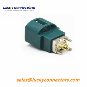 Conector Hembra en Ángulo Fakra HSD LVDS de 4 Pines RF de Cobre para Crimpado, Código C 6A SMB PCB para <span class=keywords><strong>Dacar</strong></span> 535 4 polos - Product Image 6