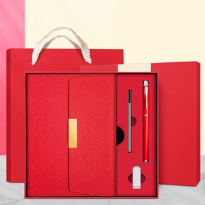 Coffret Cadeau de Carnets A5 Personnalisés en Cuir PU Imperméable avec Reliure Spirale et Couverture Tri-pliante, Vente en Gros IStapromo, Faible MOQ - Product Image 4