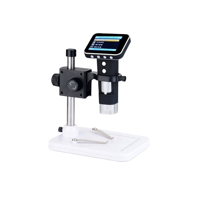 Digital Electronic USB Stereo Microscope Camera 2.1 Inch LCD Screen 720P Video Microscope Mobile Repair LED Light Adjustable