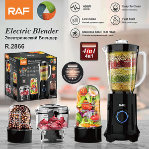 Mixeur Électrique Multifonctionnel <span class=keywords><strong>RAF</strong></span> 4-en-1 : Hachoir, Blender et Robot Culinaire pour Smoothies - Product Image 5