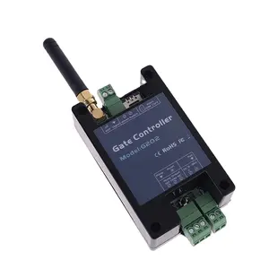 GSM 2G LTE开门器G202短信遥控单继电器开关用于滑动摆动车库开门器更换RTU5024