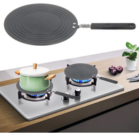 Plaque de décongélation en aluminium, diffuseur de chaleur, assiette conductrice de chaleur, plateau à dégeler de 9.5 pouces