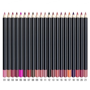 Crayon à lèvres OEM, imperméable, longue tenue, fini mat, outil de maquillage pour les lèvres, marque privée, couleur nude personnalisée, crayon à lèvres lisse - Product Image 2