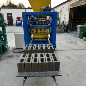 Máquina para Hacer Bloques de Hormigón, Máquina para Fabricar Bloques de Hormigón 4-40, Máquina para Hacer Ladrillos Huecos de Hormigón - Product Image 6