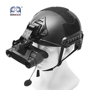 BINOCK NVG-G1 NV9000充电头戴式战术夜视望远镜数字红外头盔夜视镜