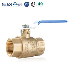 BMAG NSF CSA 인증 1/4 '' - 4'' 단조 스레드 모든 크기 리드 프리 황동 가스 워터 볼 밸브 - Product Image 2