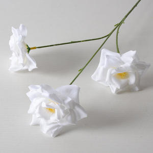 Flores Artificiales de Seda Realistas Blancas, Decoración de Techo para el Hogar, Bodas, Salones de Celebración, Rosas, Hortensias, Venta al por Mayor - Product Image 5