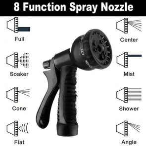 Magic Black with 10 Functions 3x Expansion Tpe & Latex Material Not Easily Broken Widely Used <b>Spray</b> Nozzles - Product Image 4