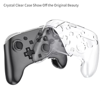 Coque de protection rigide transparente pour manette de jeu Nintendo Switch 2 Pro – Étui de protection cristallin pour Nintendo Switch 2 Pro