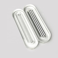 REALMAX Verre de niveau réflecteur en borosilicate haute résistance, taille personnalisée, bord poli, résistant aux hautes températures, pour chaudière